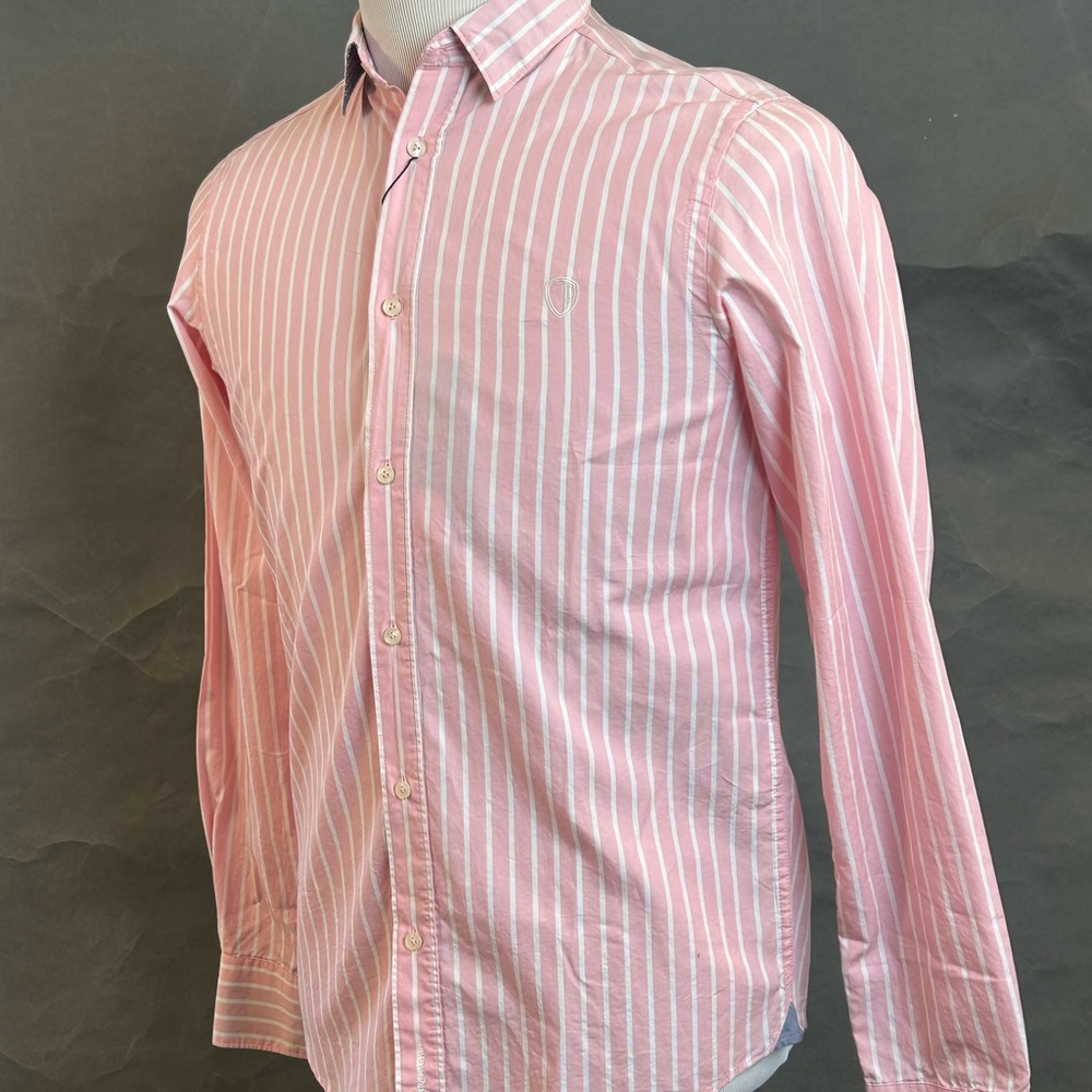 Men's Pink Striped Shirt